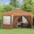 Cort de Petrecere Pop-up Bej 288 x 288 x 245 cm Material Oxford GartenMobel Dekor