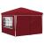 Cort de Petrecere Pop-up Burgundy 288 x 288 x 245 cm GartenMobel Dekor