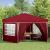 Cort de Petrecere Pop-up Burgundy 288 x 288 x 245 cm GartenMobel Dekor
