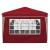 Cort de Petrecere Pop-up Burgundy 288 x 288 x 245 cm GartenMobel Dekor