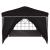 Cort de Petrecere Pop-up Negru 288 x 288 x 245 cm GartenMobel Dekor