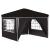 Cort de Petrecere Pop-up Negru 288 x 288 x 245 cm GartenMobel Dekor