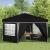 Cort de Petrecere Pop-up Negru 288 x 288 x 245 cm GartenMobel Dekor