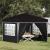 Cort de Petrecere Pop-up Negru 288 x 288 x 245 cm GartenMobel Dekor