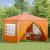 Cort de Petrecere Pop-up Portocaliu 288 x 288 x 245 cm GartenMobel Dekor