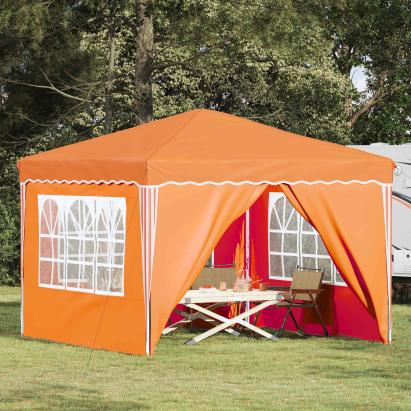 Cort de Petrecere Pop-up Portocaliu 288 x 288 x 245 cm GartenMobel Dekor