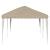 Cort de Petrecere Pop-up 575 x 290 x 245 cm Crem GartenMobel Dekor