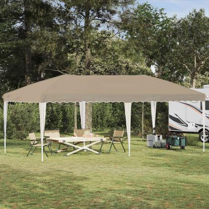 Cort de Petrecere Pop-up 575 x 290 x 245 cm Crem GartenMobel Dekor