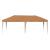 Cort de Petrecere Pop-up 575 x 290 x 245 cm Bej GartenMobel Dekor