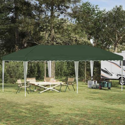 Cort de Petrecere Pop-up 575 x 290 x 245 cm Verde GartenMobel Dekor