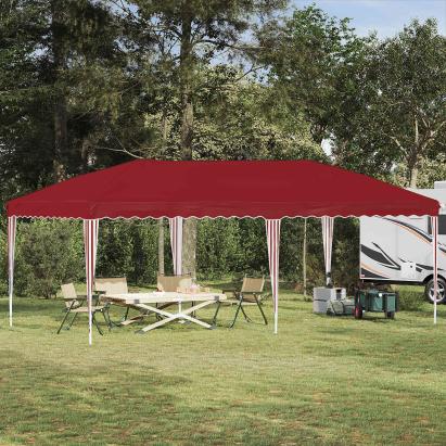 Cort de Petrecere Pop-up 575 x 290 x 245 cm Burgundy GartenMobel Dekor