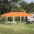 Cort de Petrecere Pop-up 575 x 290 x 245 cm Portocaliu GartenMobel Dekor