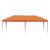 Cort de Petrecere Pop-up 575 x 290 x 245 cm Portocaliu GartenMobel Dekor