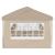 Cort de Petrecere Pop-up 575 x 289 x 245 cm Crem GartenMobel Dekor