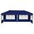 Cort de Petrecere Pop-up 575 x 289 x 245 cm albastru GartenMobel Dekor