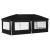 Cort de Petrecere Pop-up 575 x 289 x 245 cm Antracit GartenMobel Dekor