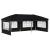 Cort de Petrecere Pop-up 575 x 289 x 245 cm Antracit GartenMobel Dekor
