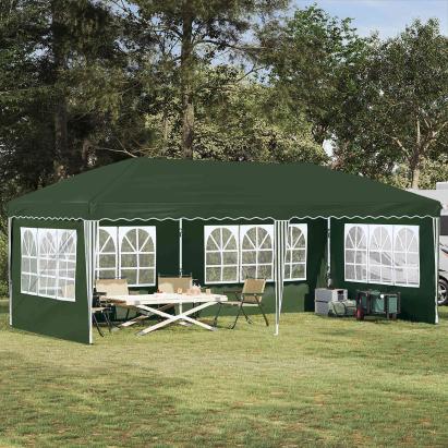 Cort de Petrecere Pop-up 575 x 289 x 245 cm Verde GartenMobel Dekor