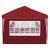Cort de Petrecere Pop-up 575 x 289 x 245 cm Burgundy GartenMobel Dekor