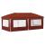 Cort de Petrecere Pop-up 575 x 289 x 245 cm Terracota GartenMobel Dekor