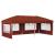 Cort de Petrecere Pop-up 575 x 289 x 245 cm Terracota GartenMobel Dekor