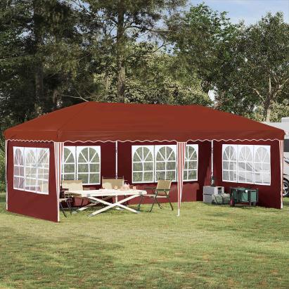 Cort de Petrecere Pop-up 575 x 289 x 245 cm Terracota GartenMobel Dekor