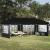 Cort de Petrecere Pop-up 575 x 289 x 245 cm Negru GartenMobel Dekor