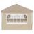 Cort de Petrecere Pop-up 575 x 288 x 245 cm Crem GartenMobel Dekor