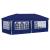 Cort de Petrecere Pop-up 575 x 288 x 245 cm albastru GartenMobel Dekor