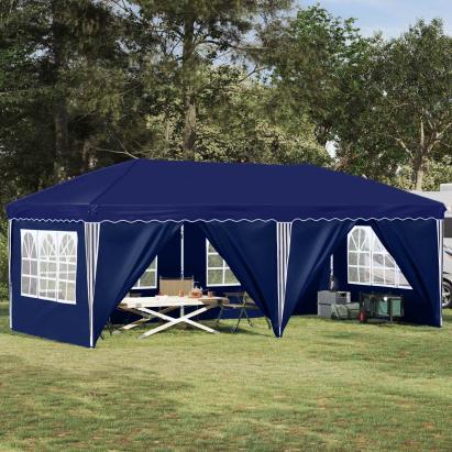 Cort de Petrecere Pop-up 575 x 288 x 245 cm albastru GartenMobel Dekor