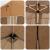 Cort de Petrecere Pop-up 575 x 288 x 245 cm Bej GartenMobel Dekor