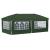 Cort de Petrecere Pop-up 575 x 288 x 245 cm Verde GartenMobel Dekor