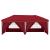 Cort de Petrecere Pop-up 575 x 288 x 245 cm Burgundy GartenMobel Dekor