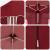 Cort de Petrecere Pop-up 575 x 288 x 245 cm Burgundy GartenMobel Dekor