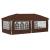 Cort de Petrecere Pop-up 575 x 288 x 245 cm Maro GartenMobel Dekor