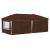 Cort de Petrecere Pop-up 575 x 288 x 245 cm Maro GartenMobel Dekor