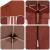 Cort de Petrecere Pop-up 575 x 288 x 245 cm Terracota GartenMobel Dekor