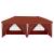 Cort de Petrecere Pop-up 575 x 288 x 245 cm Terracota GartenMobel Dekor