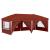 Cort de Petrecere Pop-up 575 x 288 x 245 cm Terracota GartenMobel Dekor