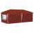 Cort de Petrecere Pop-up 575 x 288 x 245 cm Terracota GartenMobel Dekor