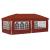 Cort de Petrecere Pop-up 575 x 288 x 245 cm Terracota GartenMobel Dekor