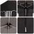 Cort de Petrecere Pop-up 575 x 288 x 245 cm Negru GartenMobel Dekor
