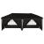 Cort de Petrecere Pop-up 575 x 288 x 245 cm Negru GartenMobel Dekor