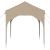Cort de Petrecere Pop-up 194 x 194 x 245 cm Crem GartenMobel Dekor