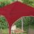 Cort de Petrecere Pop-up 194 x 194 x 245 cm Burgundy GartenMobel Dekor