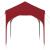 Cort de Petrecere Pop-up 194 x 194 x 245 cm Burgundy GartenMobel Dekor