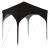 Cort de Petrecere Pop-up 194 x 194 x 245 cm Negru GartenMobel Dekor