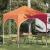 Cort de Petrecere Pop-up 194 x 194 x 245 cm Portocaliu GartenMobel Dekor