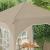 Cort de Petrecere Pop-up 192 x 192 x 245 cm Crem GartenMobel Dekor