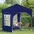 Cort de Petrecere Pop-up 192 x 192 x 245 cm albastru GartenMobel Dekor
